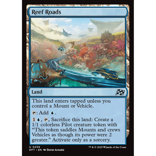 Reef Roads, 259, uncommon, Magic: The Gathering, Aetherdrift
