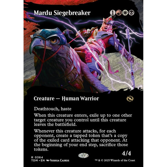 Mardu Siegebreaker rare 364 Magic the Gathering Tarkir: Dragonstorm