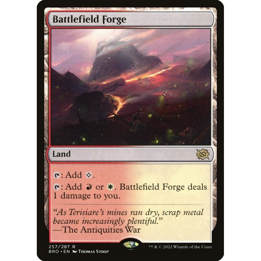 Battlefield Forge rare 257 Magic the Gathering The Brothers' War