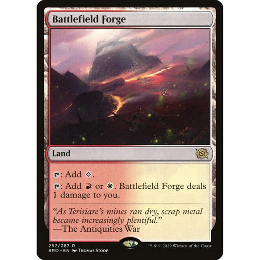 Battlefield Forge rare 257 Magic the Gathering The Brothers' War