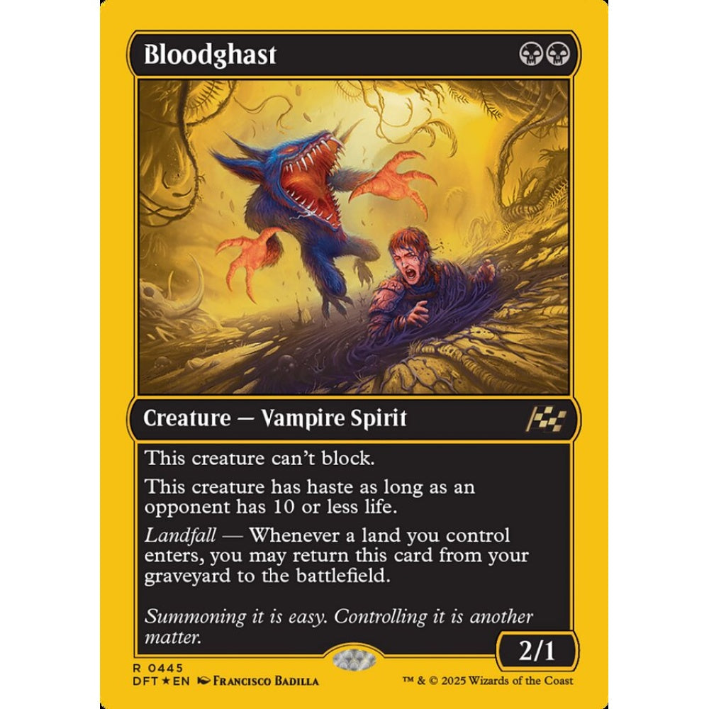 Bloodghast, 445, rare, Magic: The Gathering, Aetherdrift
