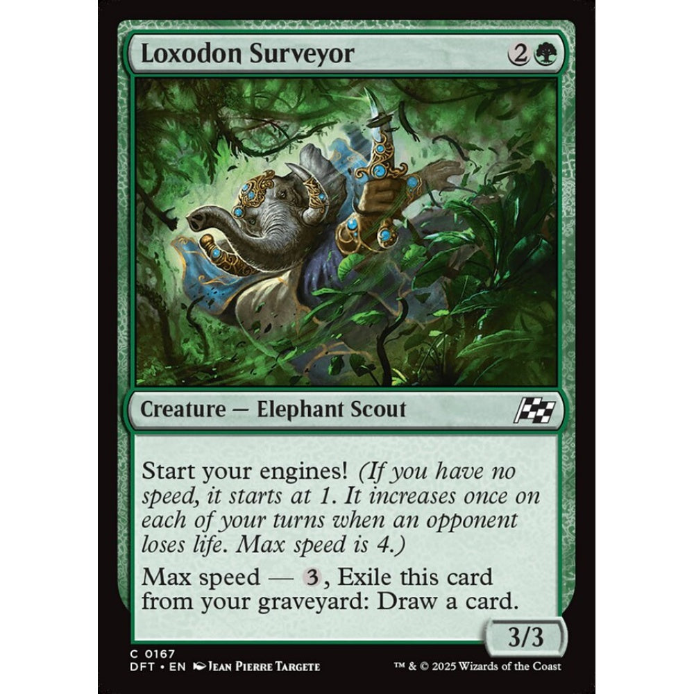 Loxodon Surveyor, 167, common, Magic: The Gathering, Aetherdrift