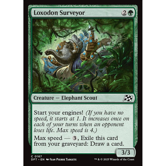 Loxodon Surveyor, 167, common, Magic: The Gathering, Aetherdrift