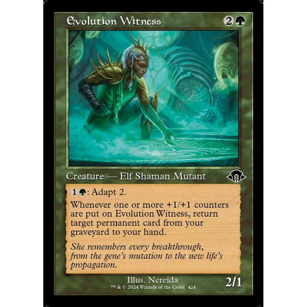 Evolution Witness, 424, common, Magic: The Gathering, Modern Horizons 3