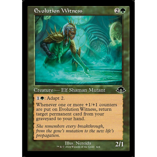 Evolution Witness, 424, common, Magic: The Gathering, Modern Horizons 3