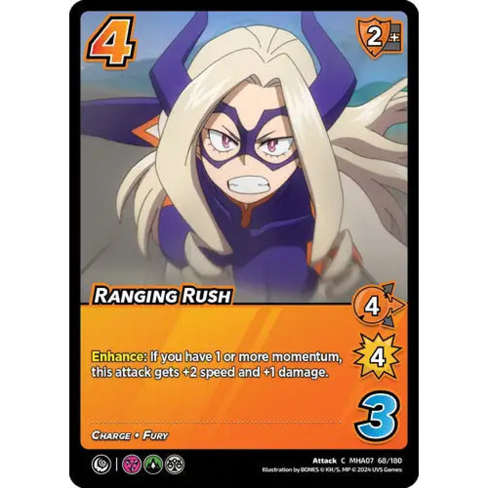 Ranging Rush, 68/180, C, UniVersus, MHA07 Girl Power