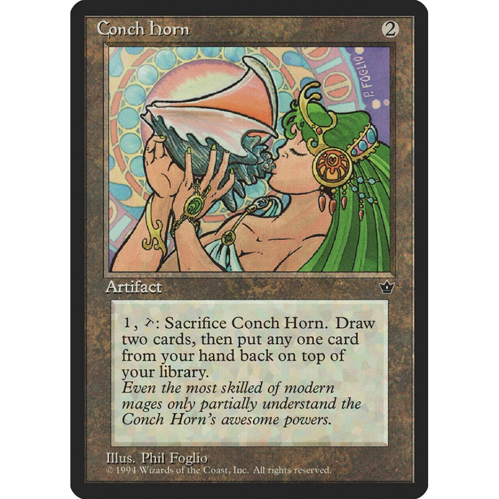 Conch Horn rare 83 Magic the Gathering Fallen Empires