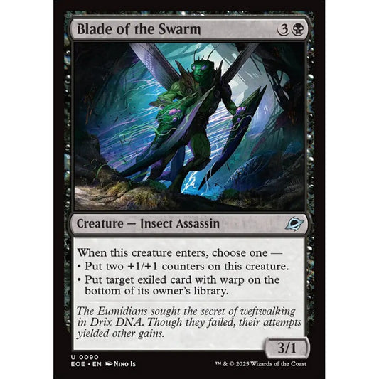 Blade of the Swarm uncommon 90 Magic the Gathering Edge of Eternities