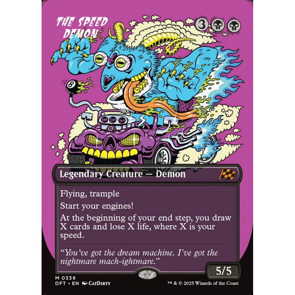 The Speed Demon, 339, mythic, Magic: The Gathering, Aetherdrift