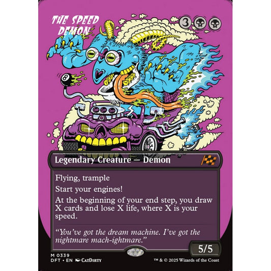 The Speed Demon, 339, mythic, Magic: The Gathering, Aetherdrift