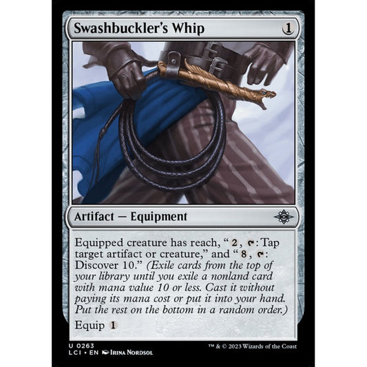 Swashbuckler's Whip uncommon 263 Magic the Gathering The Lost Caverns of Ixalan