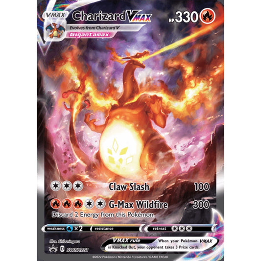 Charizard VMAX Black Star Promo SWSH261 Pokemon Card Game Sword & Shield Promos