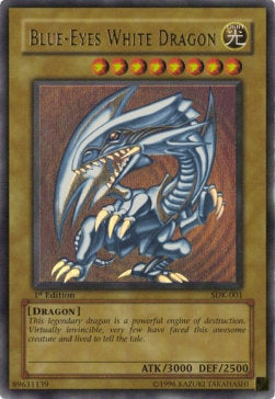 Blue-Eyes White Dragon (V.2 - Ultra Rare)