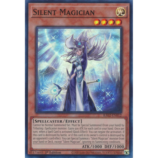 Silent Magician RA02-EN012 Super Super Rare Yu-Gi-Oh 25th Anniversary Rarity Collection II in Art