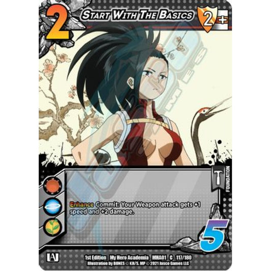 Start With the Basics, 117/180, C, UniVersus, MHA01 My Hero Academia