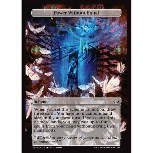 Power Without Equal, 352, common, Magic: The Gathering, Duskmourn: House of Horror