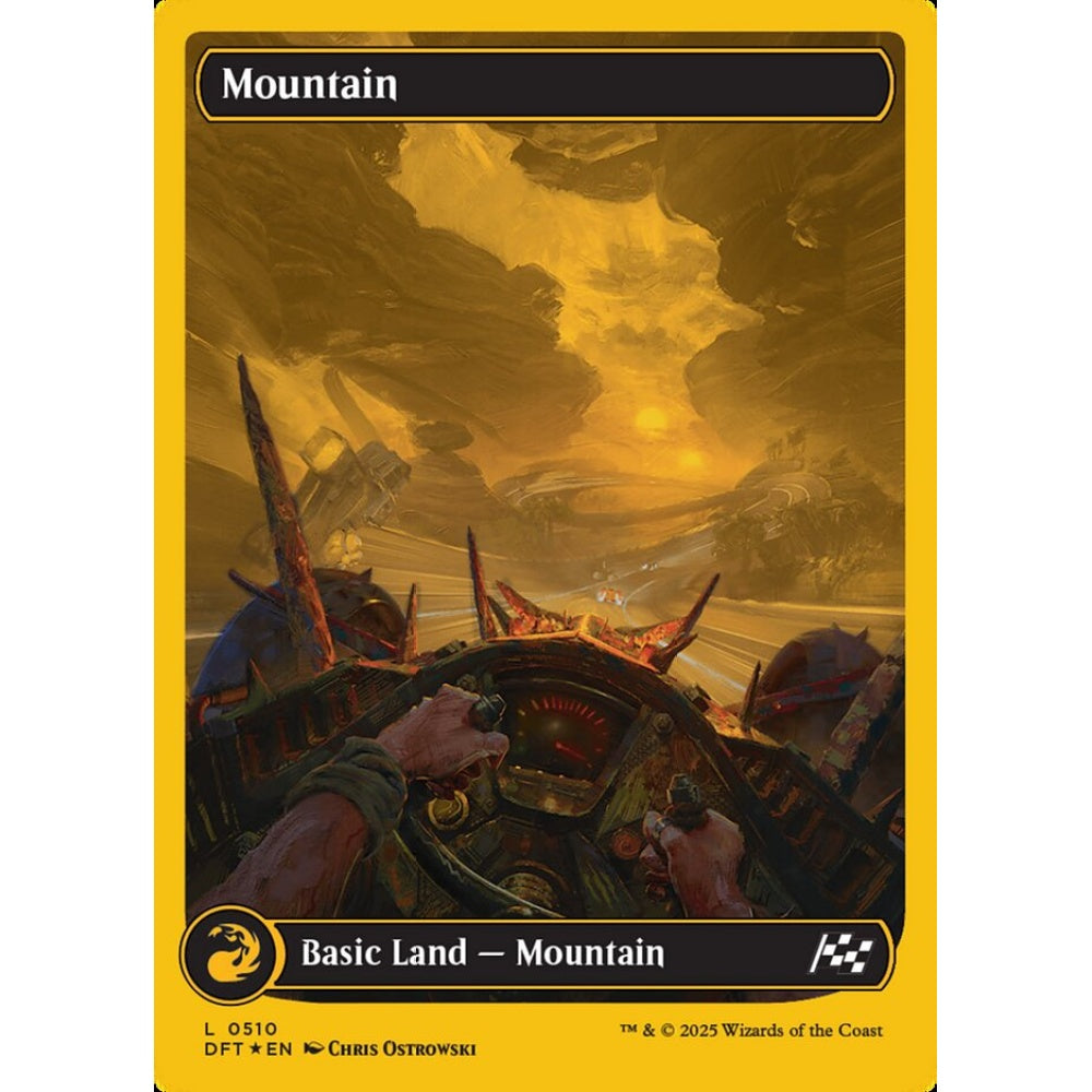 Mountain, 510, common, Magic: The Gathering, Aetherdrift