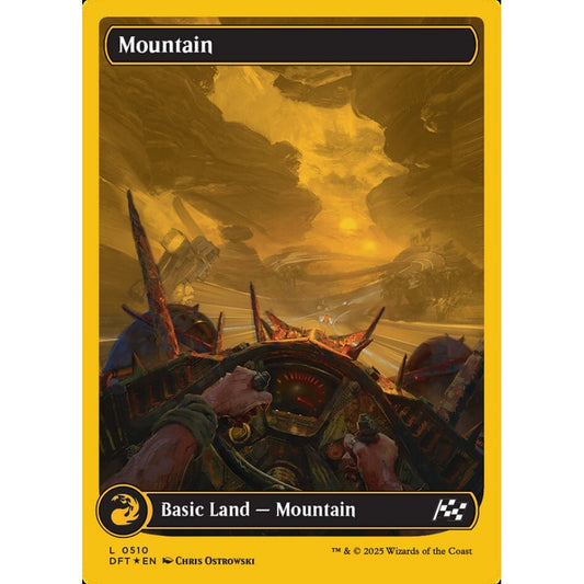 Mountain, 510, common, Magic: The Gathering, Aetherdrift