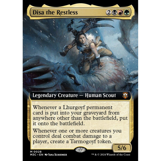 Disa the Restless, 28, mythic, Magic: The Gathering, Modern Horizons 3