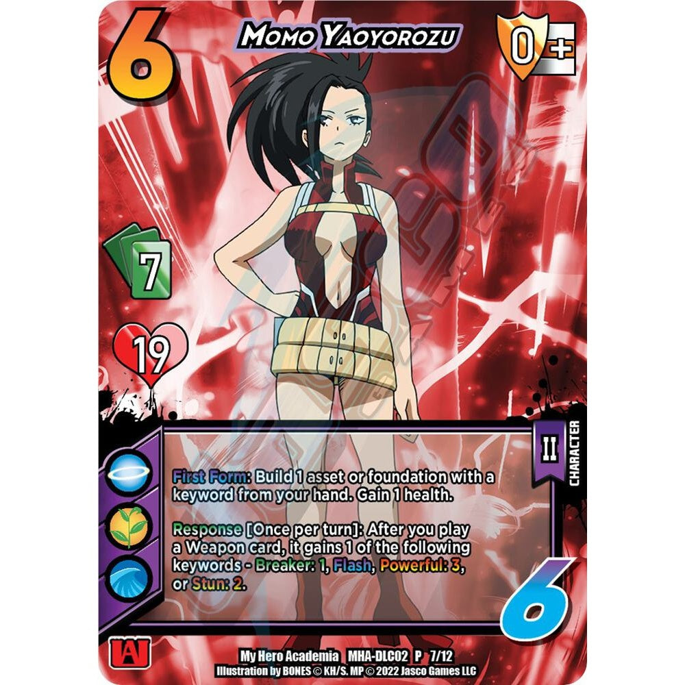 Momo Yaoyorozu, 7/12, MHA-DLC02, Universus, MHA Promos, nan