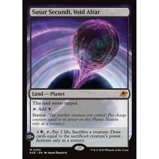 Susur Secundi, Void Altar mythic 259 Magic the Gathering Edge of Eternities