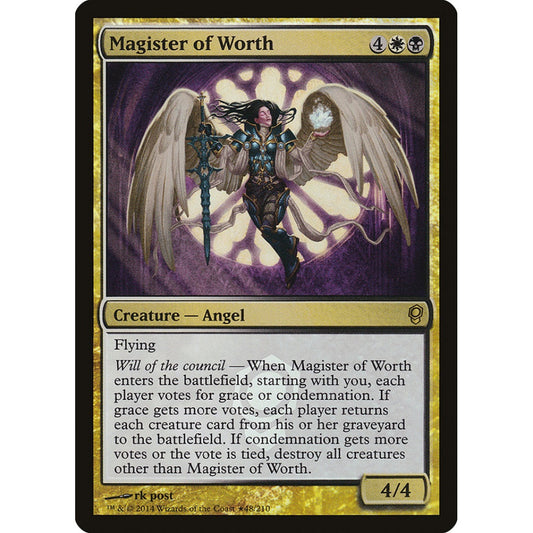Magister of Worth rare 48★ Magic the Gathering Conspiracy Promos