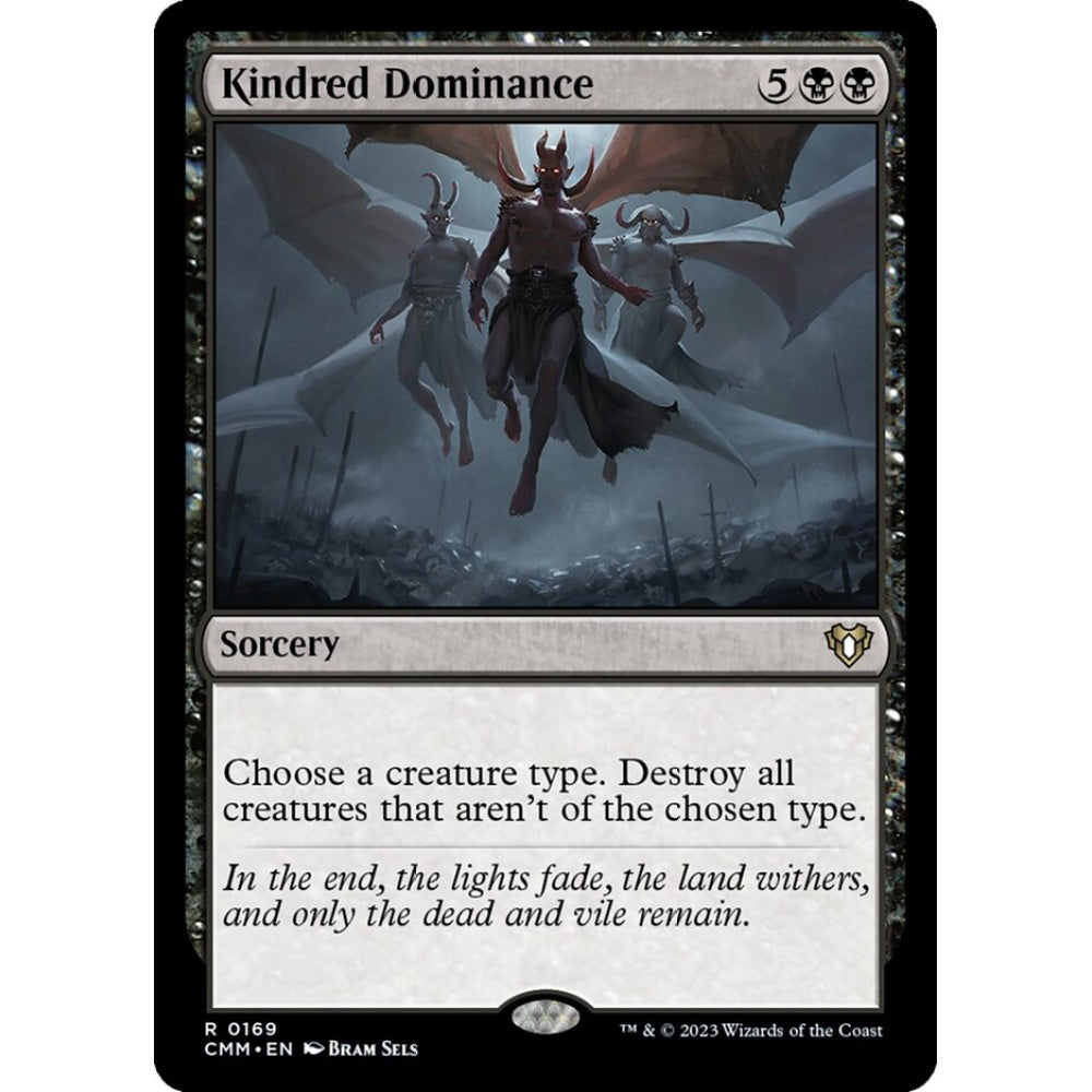 Kindred Dominance rare 169 Magic the Gathering Commander Masters