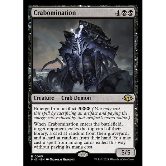 Crabomination, 85, rare, Magic: The Gathering, Modern Horizons 3