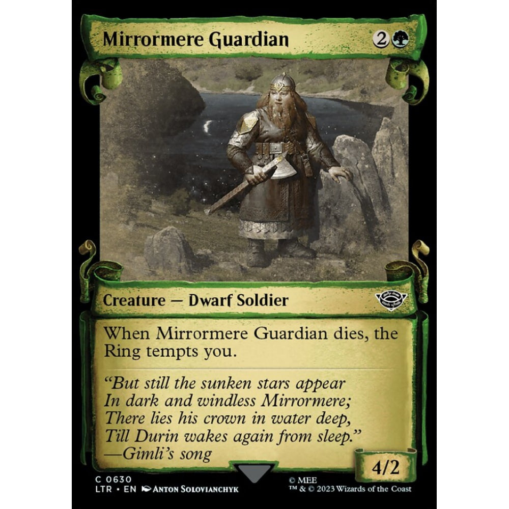 Mirrormere Guardian, common, 630, Magic the Gathering, The Lord of the Rings: Tales of Middle-earth