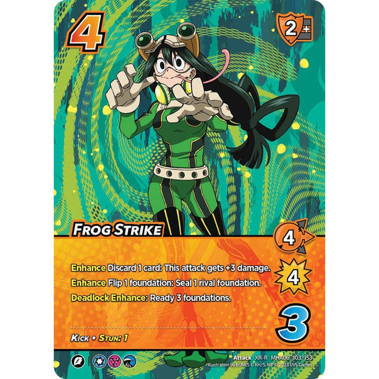 Frog Strike, 103/153, MHA06, Universus, MHA06 Jet Burn, nan