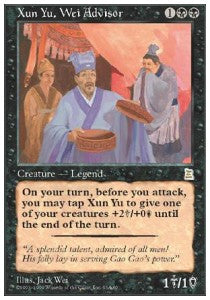 Xun Yu, Wei Advisor - Portal Three Kingdoms (Rare) [PTK-93]