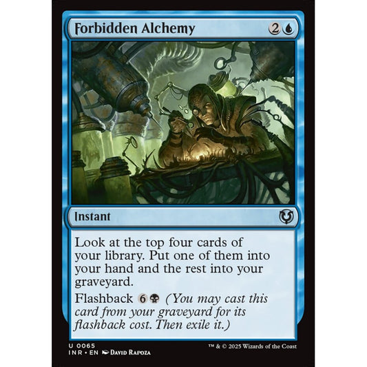 Forbidden Alchemy, 65, uncommon, Magic: The Gathering, Innistrad Remastered