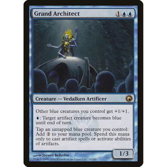 Grand Architect rare 33 Magic the Gathering Scars of Mirrodin