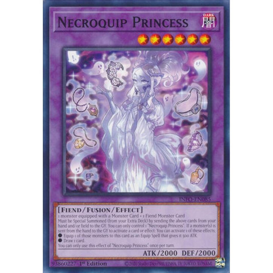 Necroquip Princess INFO-EN085 Common Yu-Gi-Oh The Infinite Forbidden
