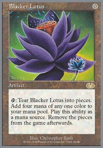 Blacker Lotus - Unglued (Rare) [UGL-70]