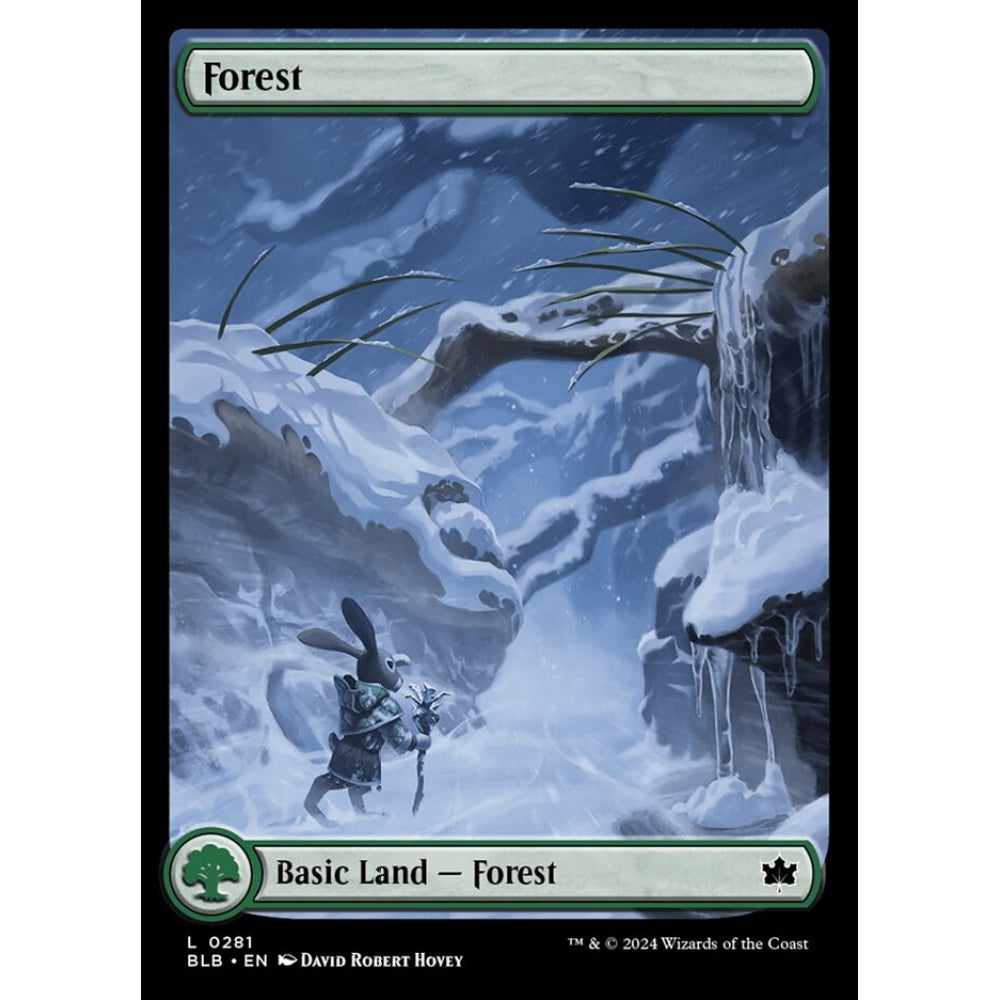 Forest, 281, common, Magic: The Gathering, Bloomburrow