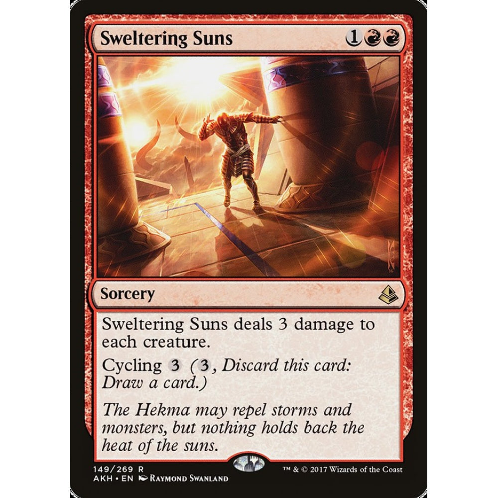 Sweltering Suns rare 149 Magic the Gathering Amonkhet