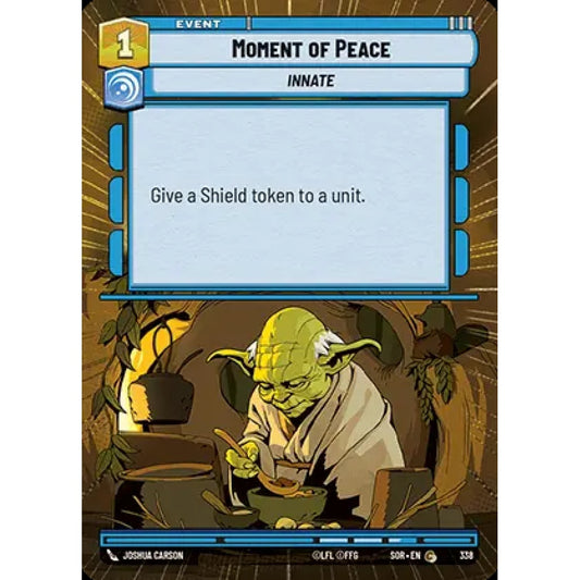 Moment of Peace, 338, C, Star Wars Unlimited, Sparks Of Rebellion