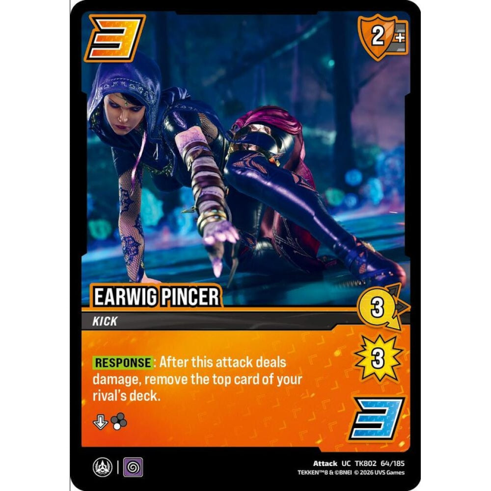 Earwig Pincer 64/185 TK802 Universus Tekken 8 Attack UC