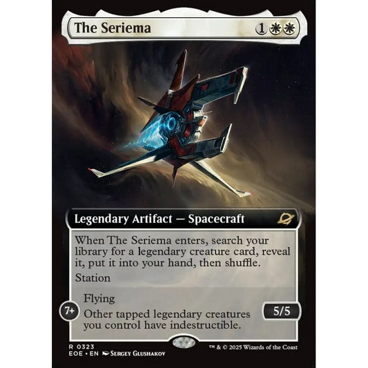 The Seriema rare 323 Magic the Gathering Edge of Eternities