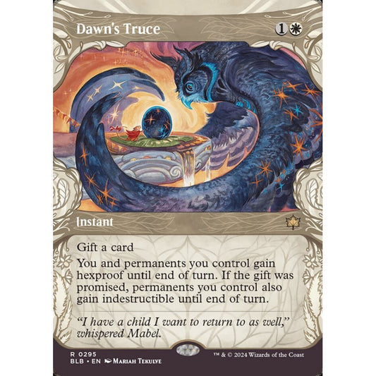 Dawn's Truce, 295, rare, Magic: The Gathering, Bloomburrow