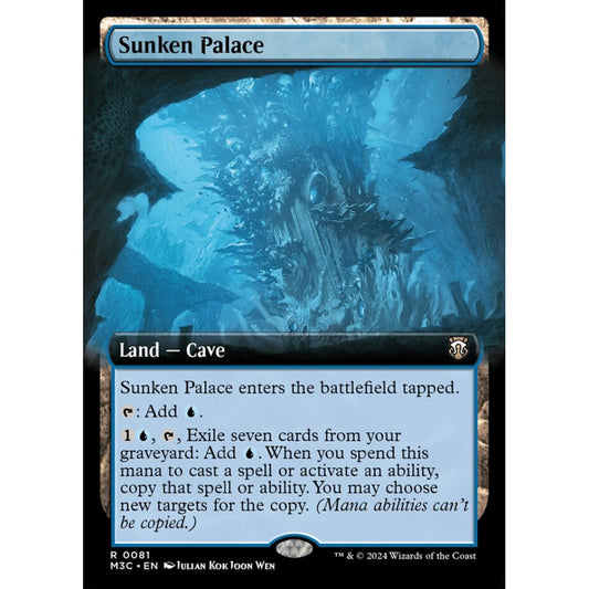 Sunken Palace, 81, rare, Magic: The Gathering, Modern Horizons 3