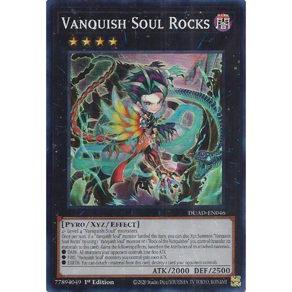 Vanquish Soul Rocks DUAD-EN046 Super Yu-Gi-Oh Duelist's Advance