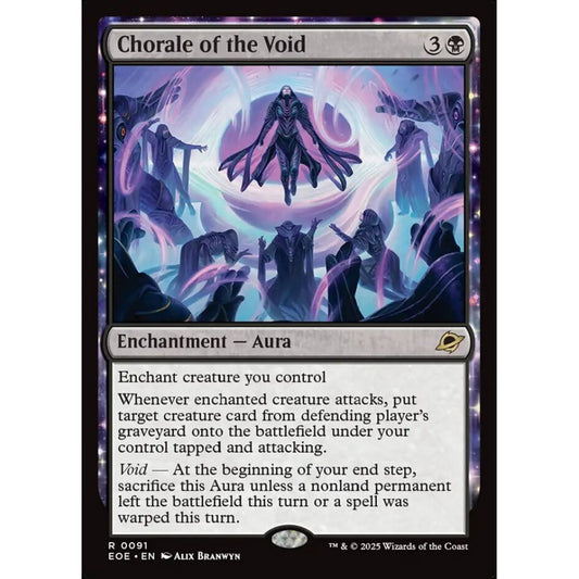 Chorale of the Void rare 91 Magic the Gathering Edge of Eternities