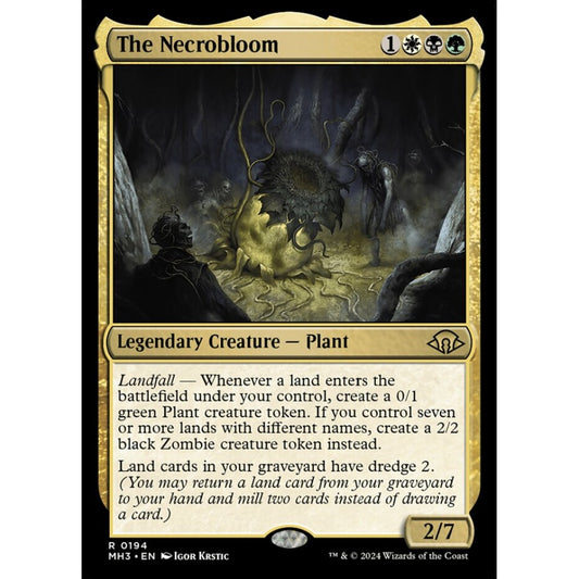 The Necrobloom, 194, rare, Magic: The Gathering, Modern Horizons 3