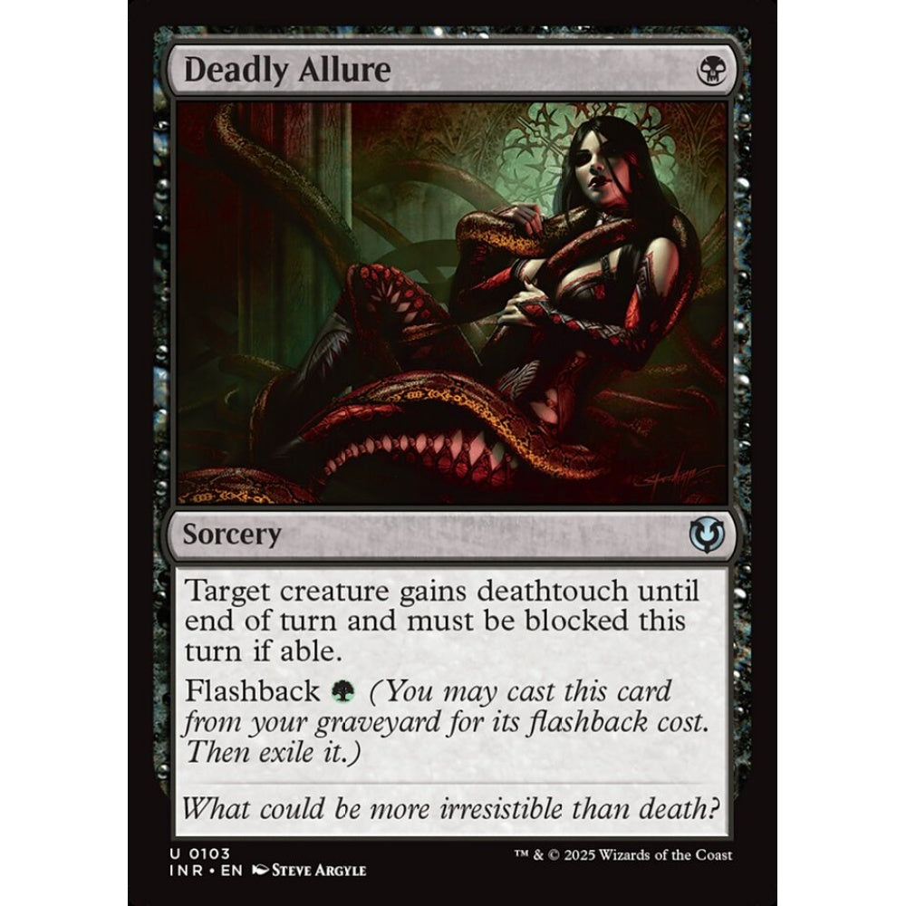 Deadly Allure, 103, uncommon, Magic: The Gathering, Innistrad Remastered