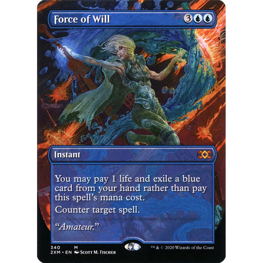 Force of Will mythic 340 Magic the Gathering Double Masters
