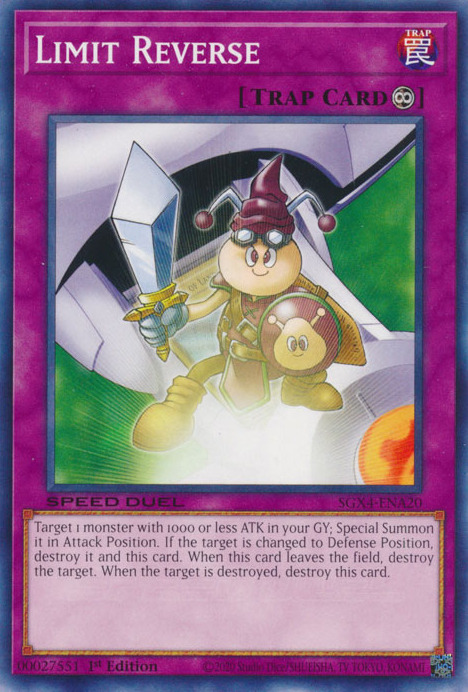 Limit Reverse LODT-EN063 Common Common Yu-Gi-Oh Light of Destruction in Art