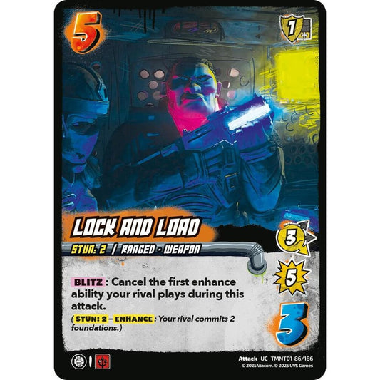 Lock and Load 86/186 TMNT01 Universus Teenage Mutant Ninja Turtles Attack UC