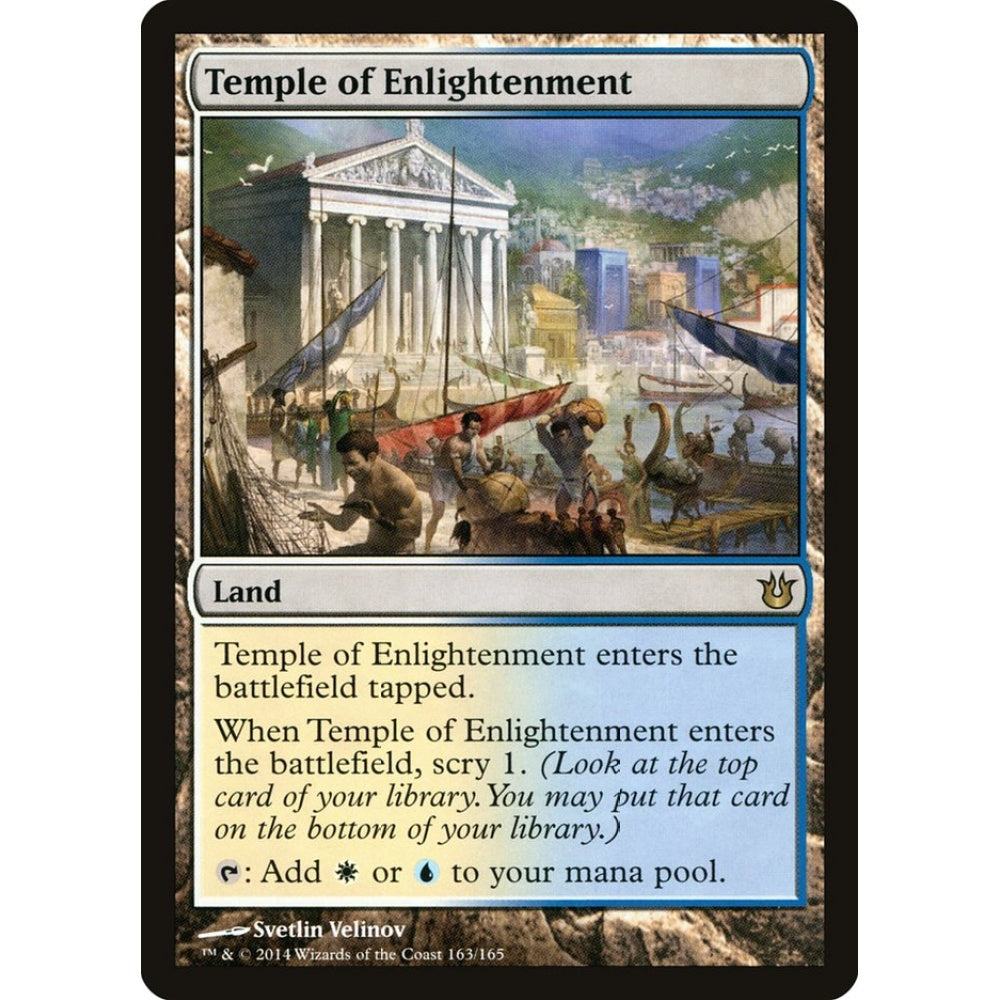 Temple of Enlightenment rare 163 Magic the Gathering Born of the Gods
